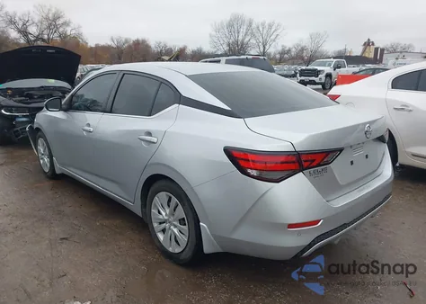 2021 Nissan Sentra S Xtronic Cvt из США, поврежденный, VIN 3N1AB8BV0MY259723